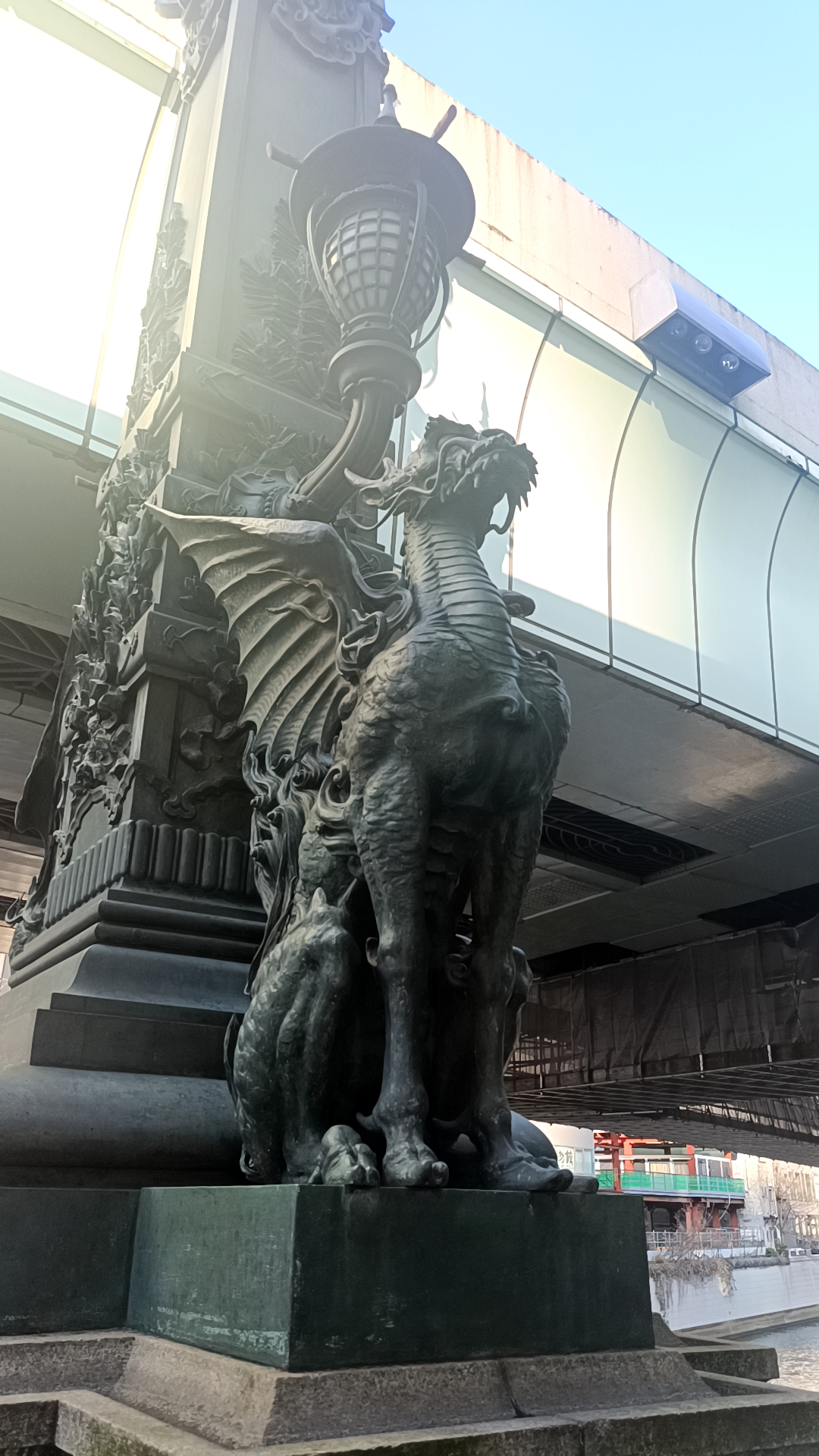 日本橋の麒麟像