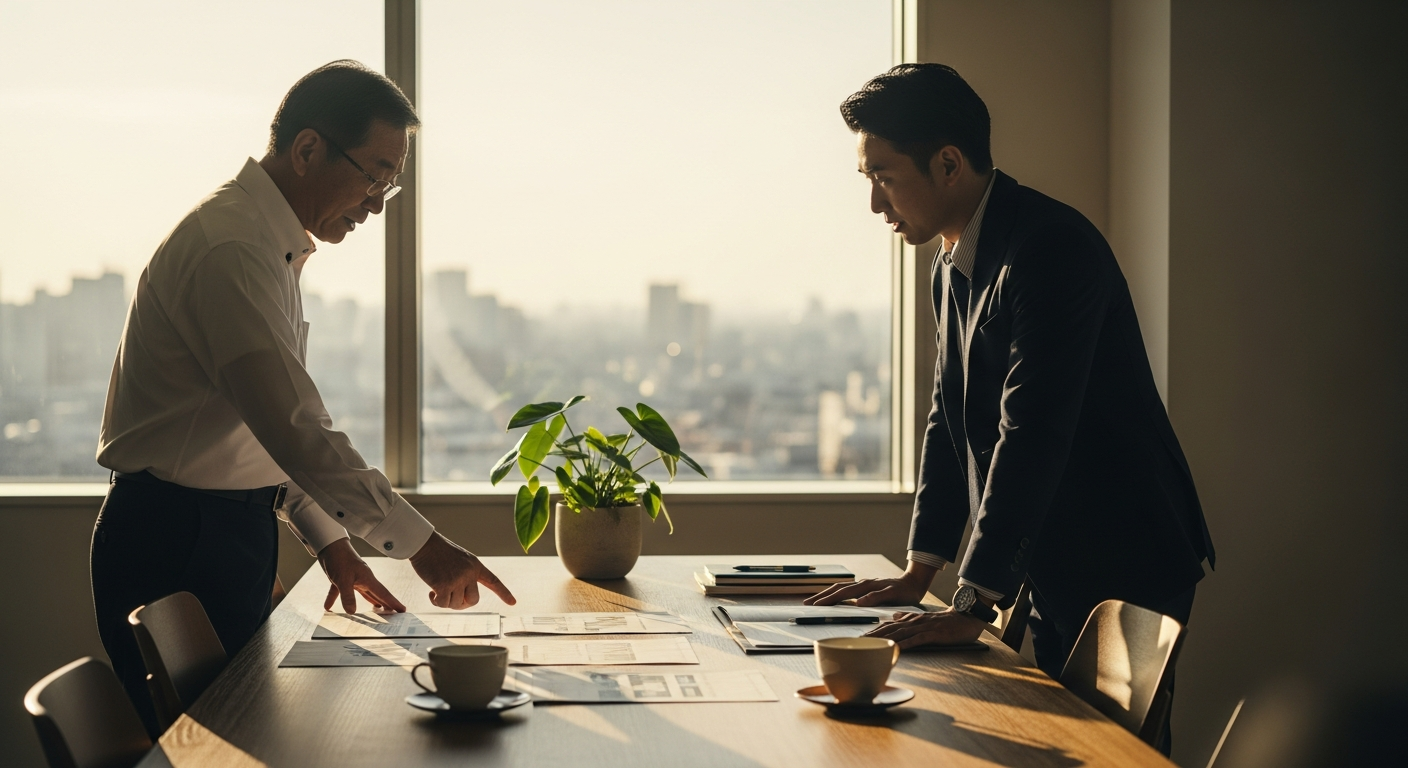 息子・娘は継がない、という家族の選択から — 60 代宅建業オーナーが選んだ、役員留任型の第三者承継