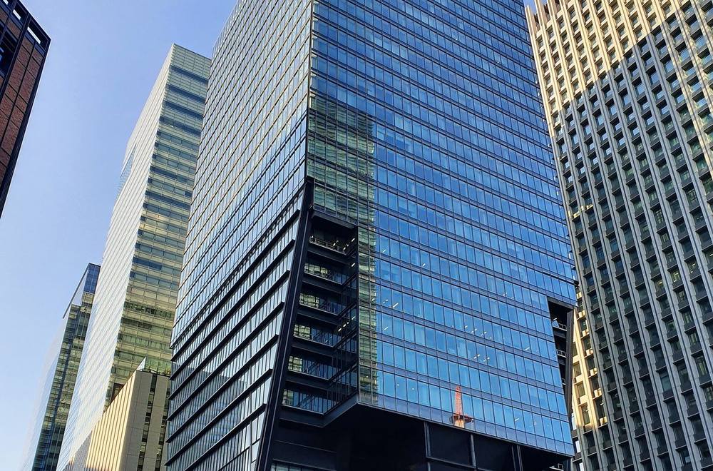 东京大手町的办公楼群